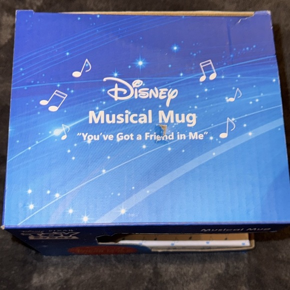 NWT Disney Pixar Toy Story You’ve Got A Friend In Me Musical Coffee Tea Mug Cup - Picture 8 of 12